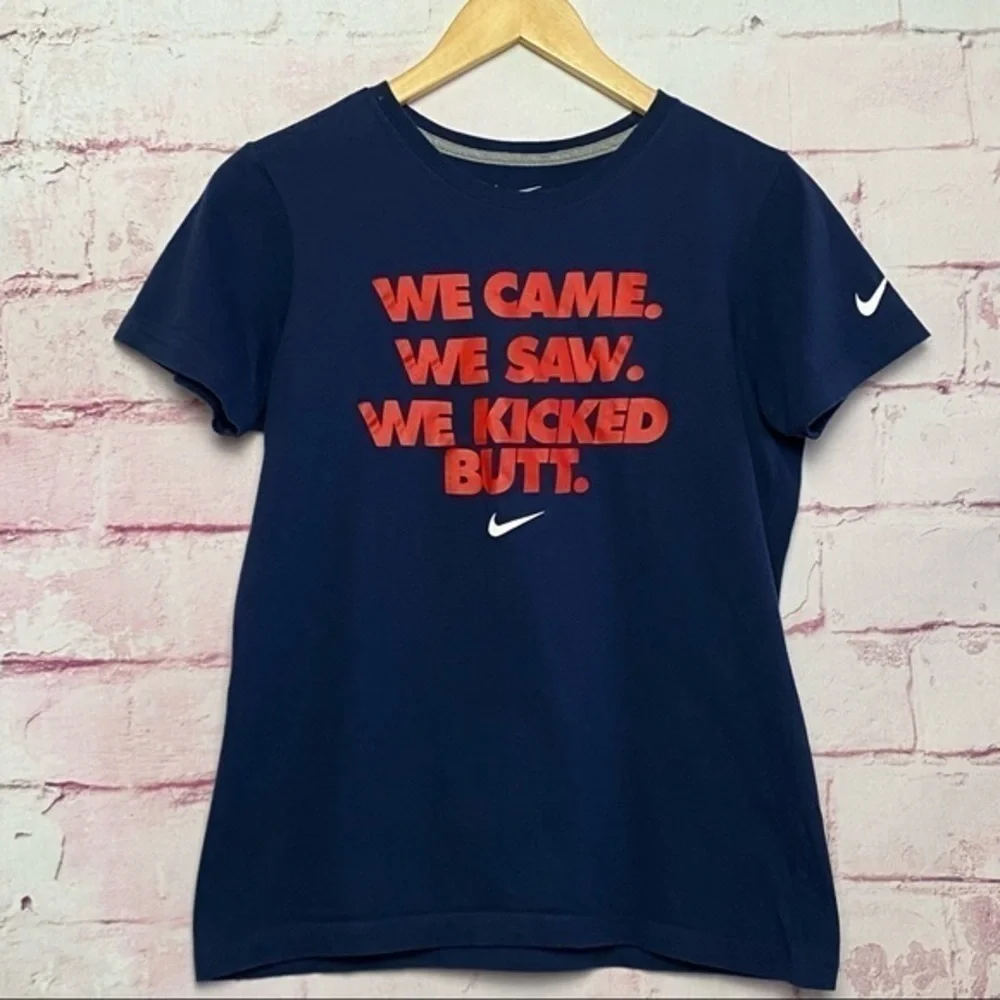 NIKE SLIM FIT Blue BabyTee Shirt